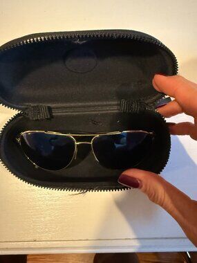 Costa Del Mar Wingman 580G Polarized Sunglasses - Frame Gold - Lense Blue